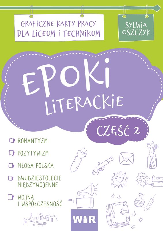 Image of Epoki literackie Graficzne karty pracy dla liceum i technikum Część 2