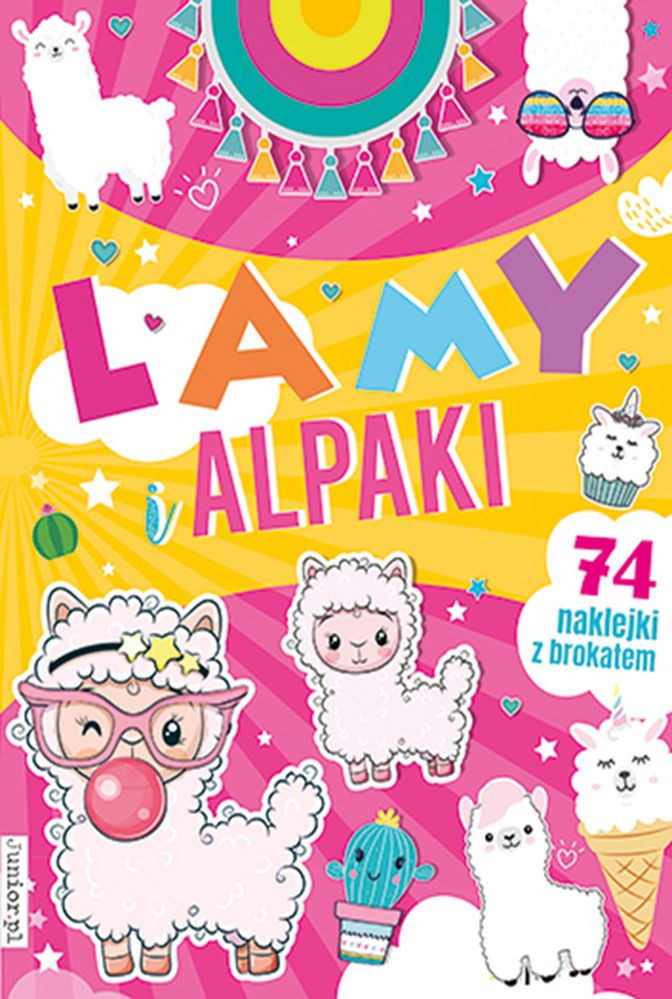 Image of Lamy i alpaki. Kolorowanka