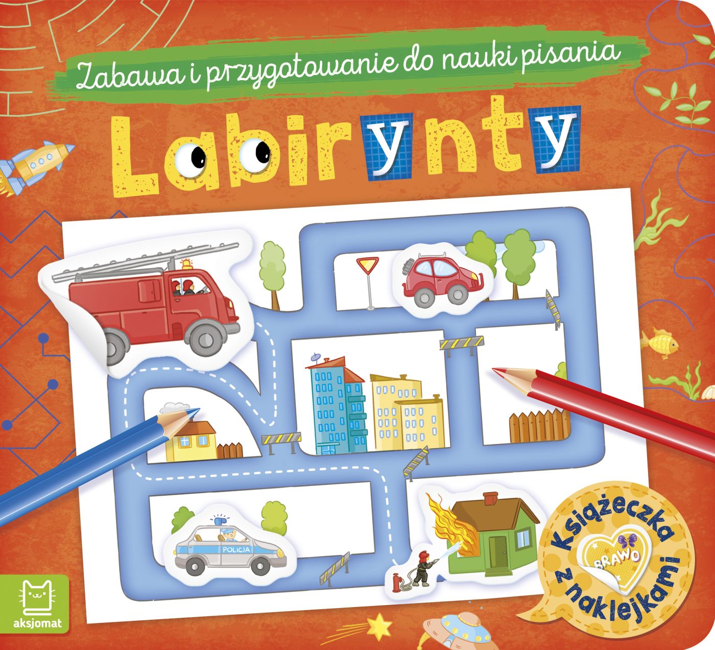 Image of Labirynty zabawa i przygotowanie do nauki pisania