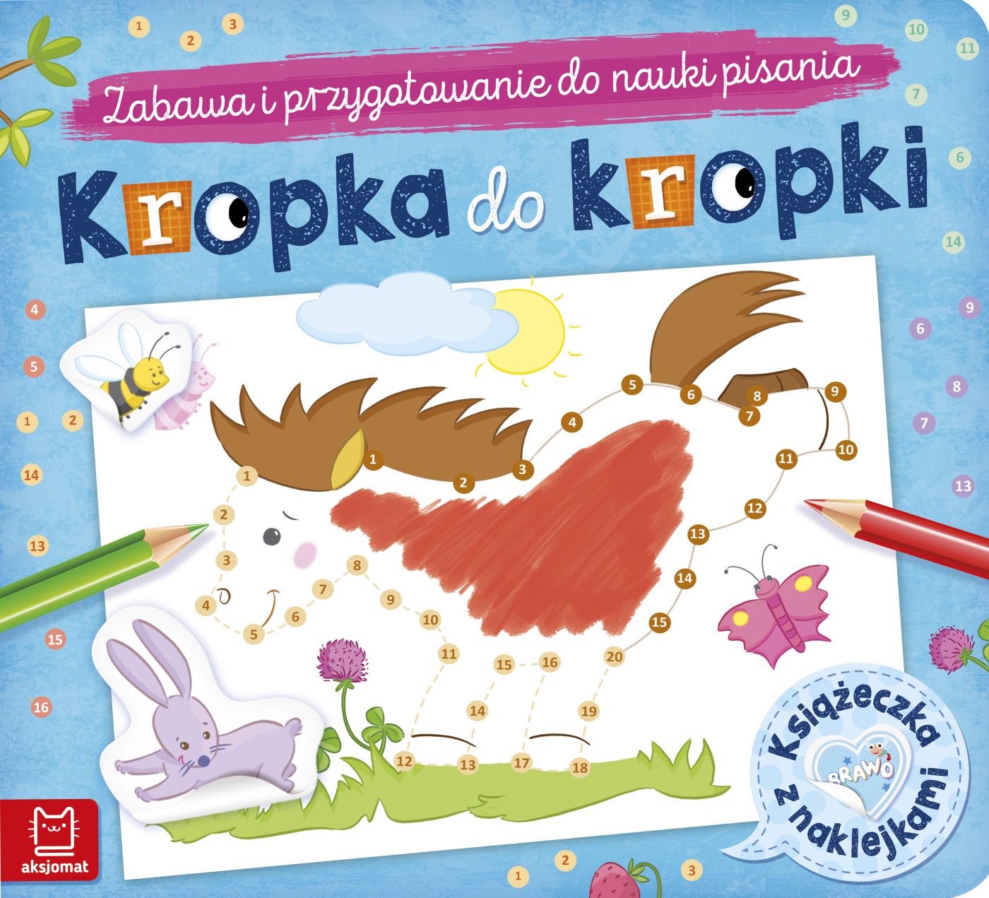 Image of Kropka do kropki zabawa i przygotowanie do nauki pisania