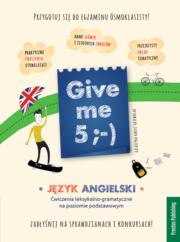Image of Give me 5 język angielski ćwiczenia leksykalno-gramatyczne na poziomie podstawowym wyd. 2020