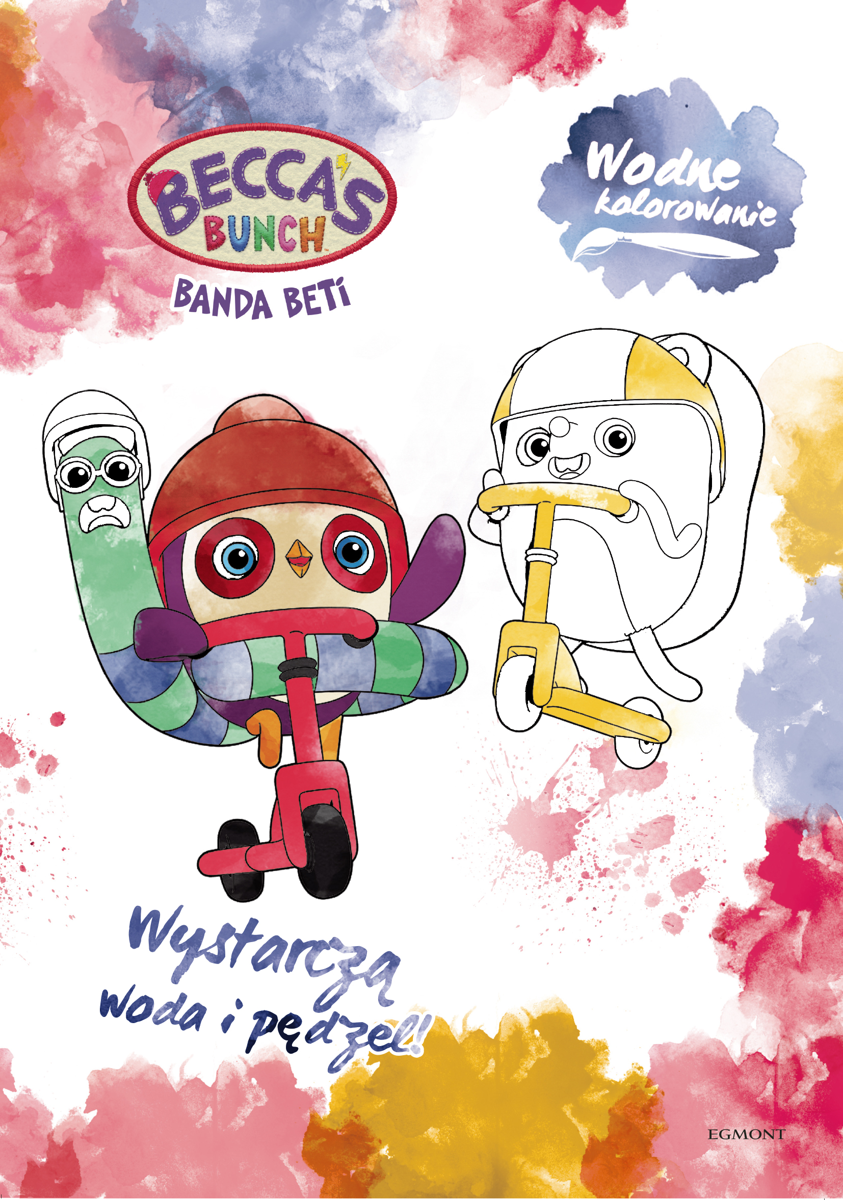 Image of Banda Beti. Wodne kolorowanie