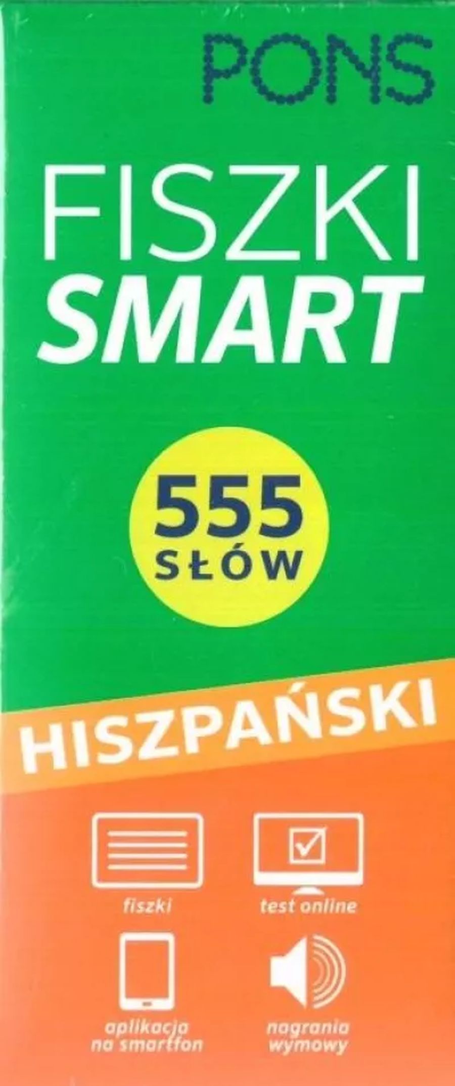 Image of Fiszki SMART 555 Hiszpański W.2 PONS