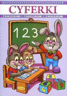 Image of Cyferki z naklejkami