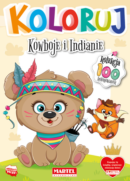 Image of Kowboje i Indianie. Koloruj