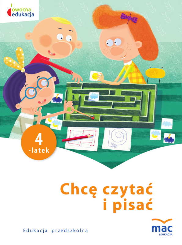 Image of Chcę czytać i pisać 4-latek owocna edukacja