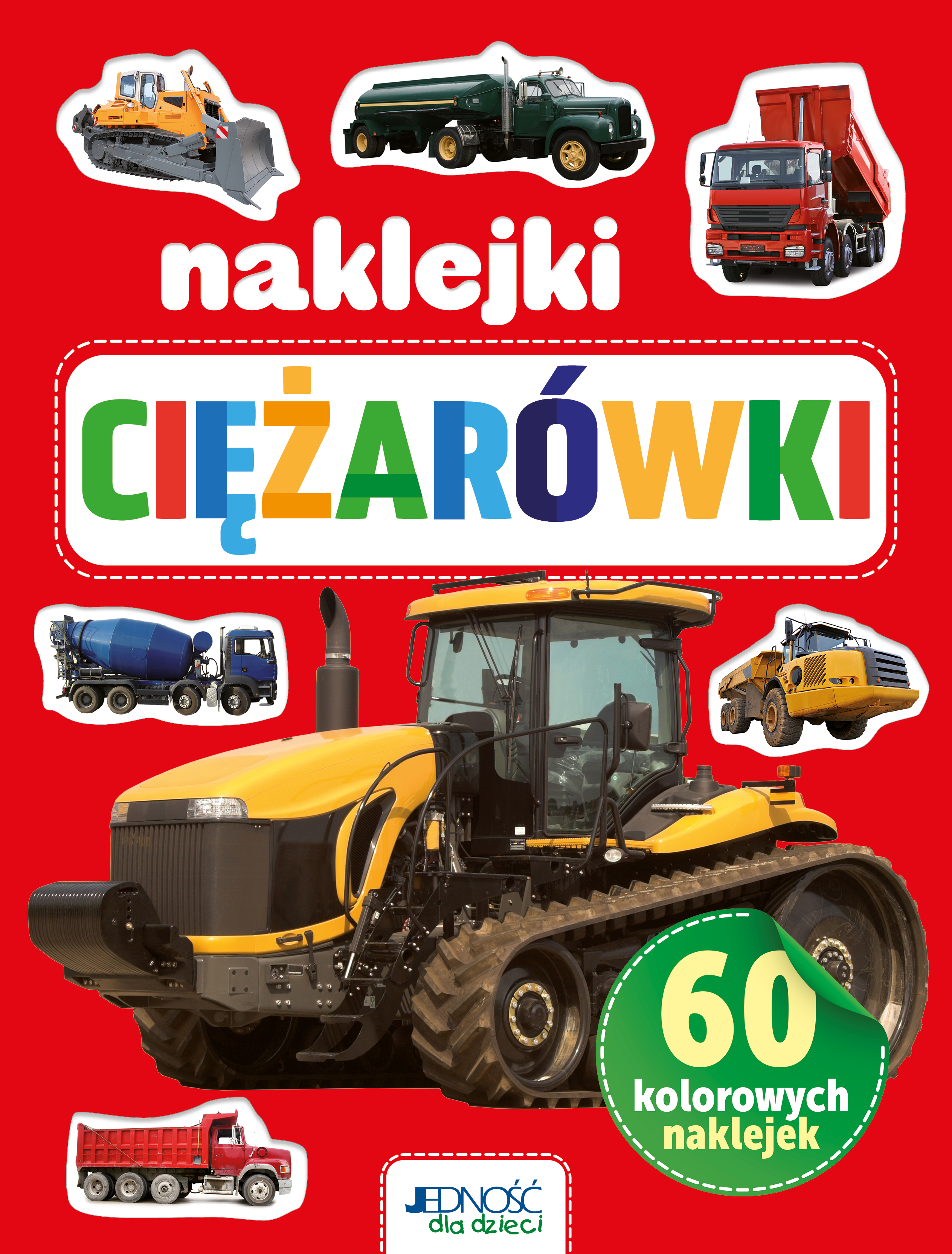 Image of Ciężarówki. 60 kolorowych naklejek