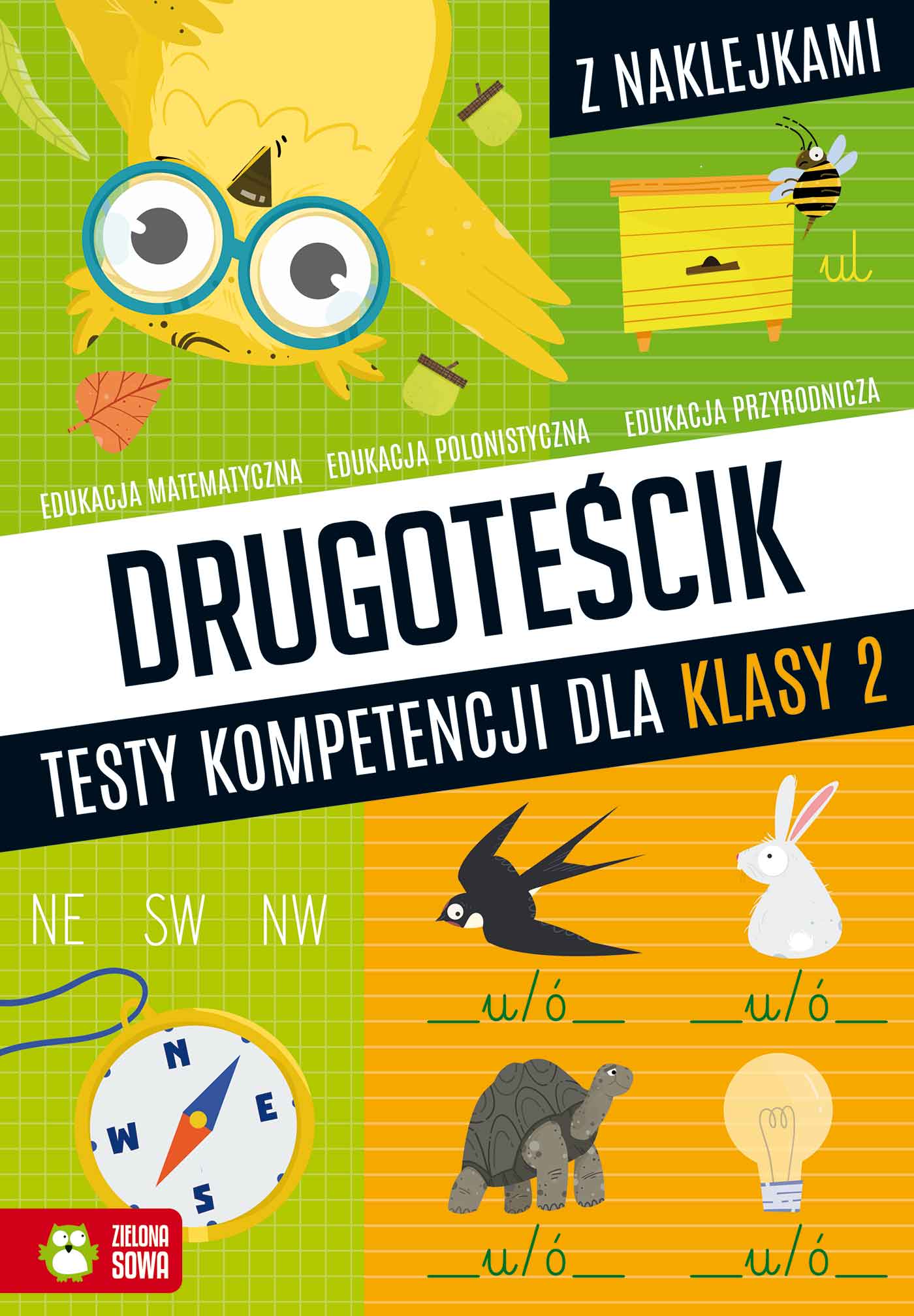 Image of Drugoteścik. Testy kompetencji dla klasy 2