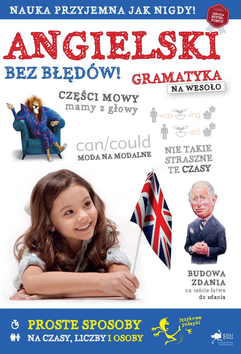 Image of Angielski bez błędów. Gramatyka na wesoło