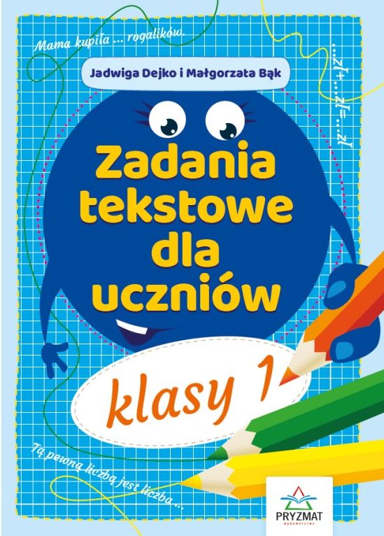 Image of Zadania tekstowe dla uczniów klasy 1