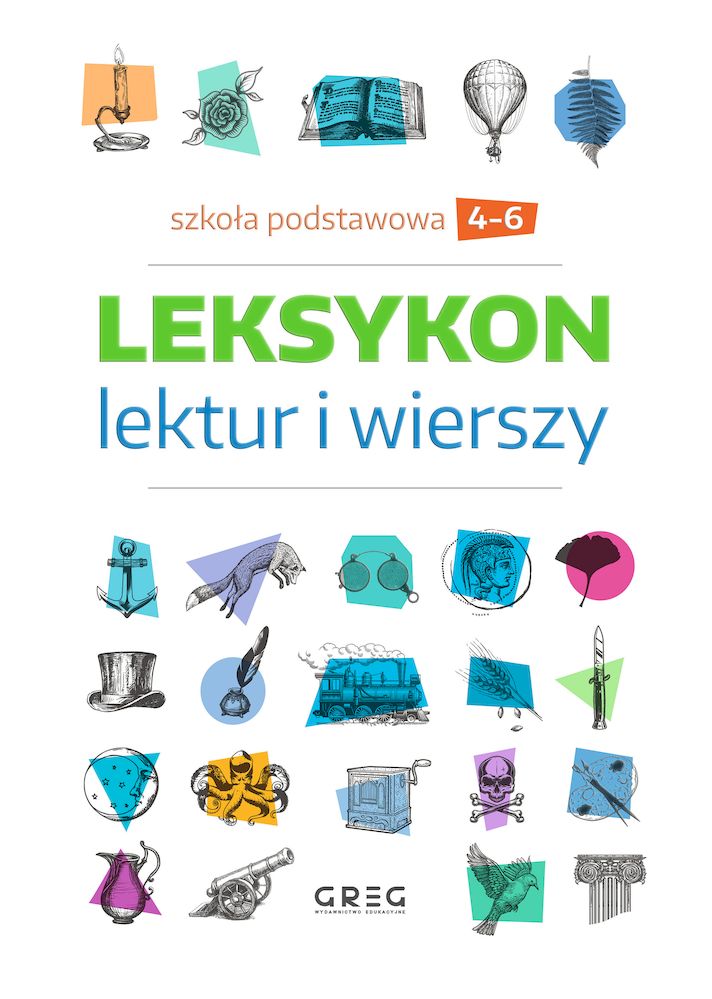 Image of Leksykon lektur i wierszy. Szkoła podstawowa. Klasy 4-6