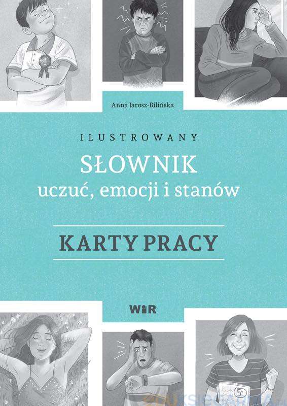 Image of Ilustrowany słownik uczuć emocji i stanów Karty pracy