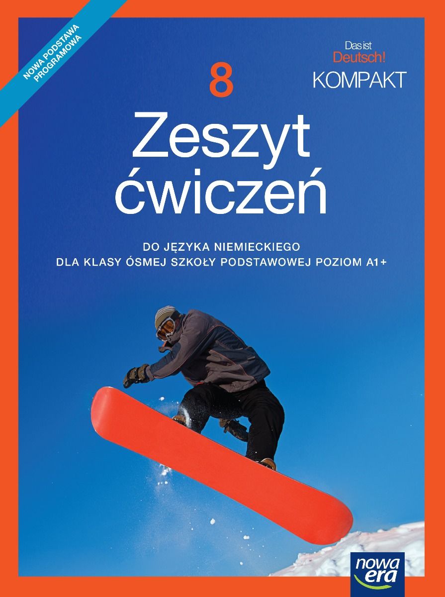 Image of Język niemiecki Das ist deutsch kompakt zeszyt ćwiczeń dla klasy 8 szkoły podstawowej EDYCJA 2021-2023