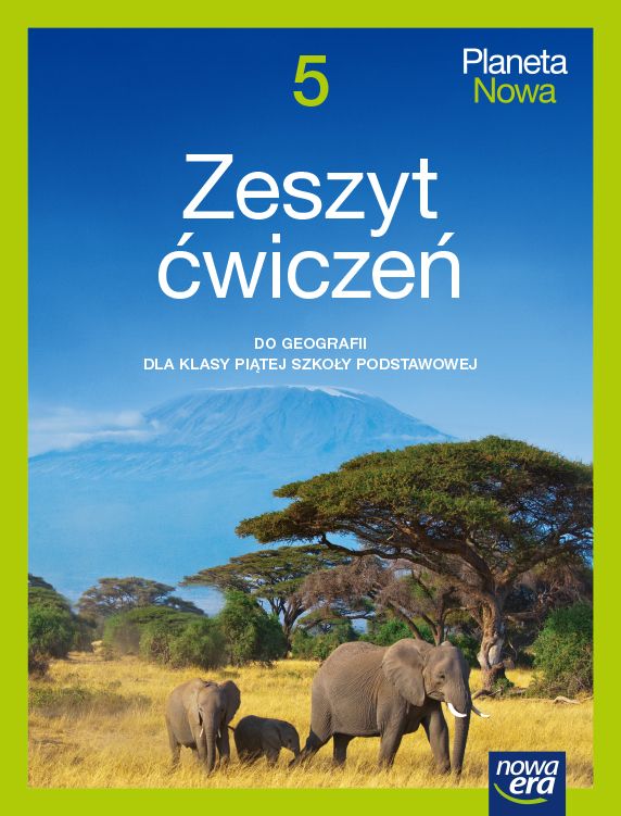 Image of Geografia Planeta nowa zeszyt ćwiczeń dla klasy 5 szkoły podstawowej EDYCJA 2021-2023