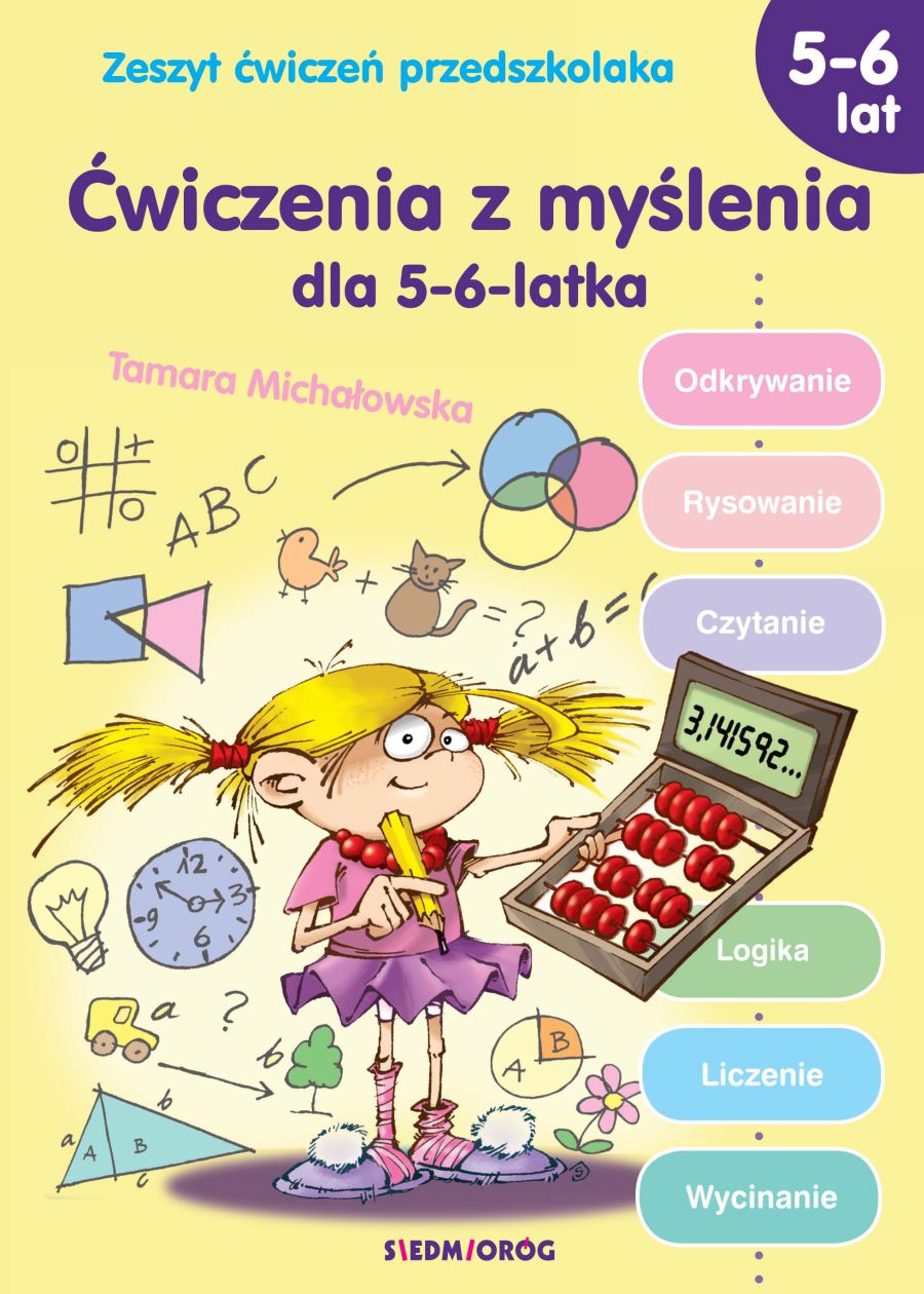 Image of Ćwiczenia z myślenia dla 5-6-latka