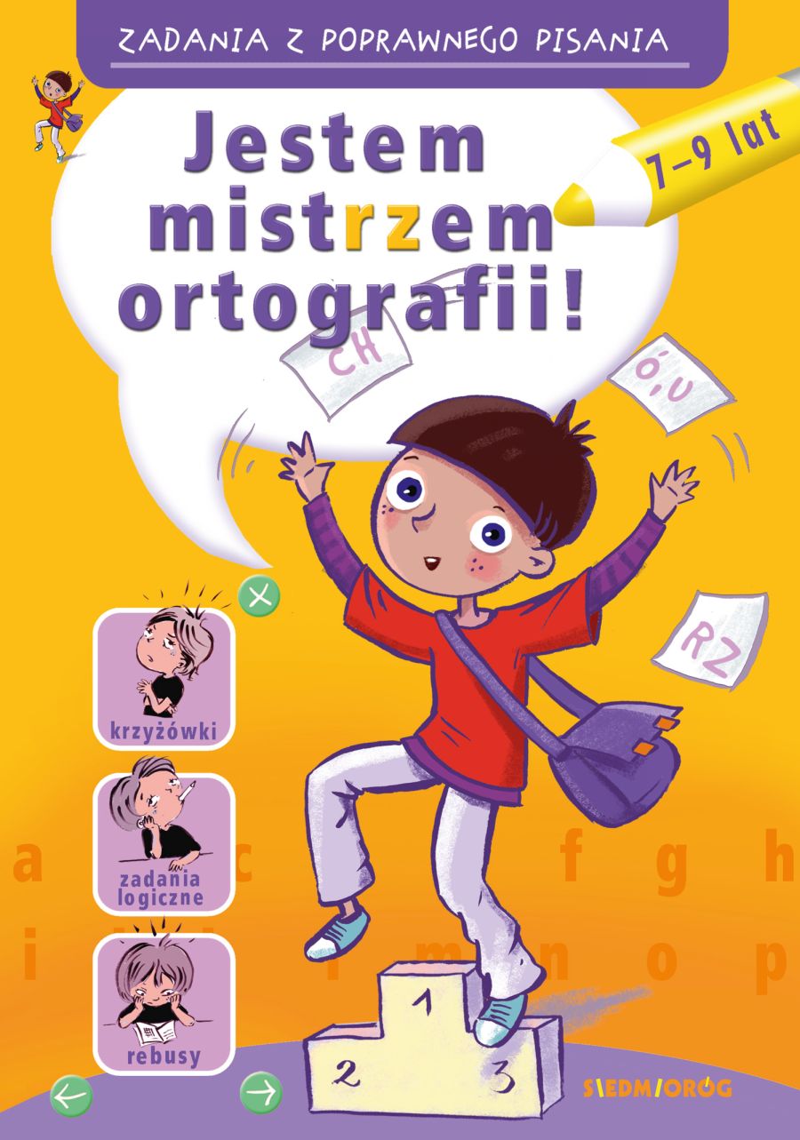 Image of Jestem mistrzem ortografii. Zadania z poprawnego pisania