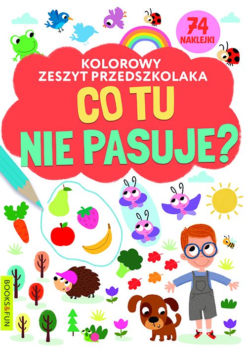 Image of Co tu nie pasuje? Kolorowy zeszyt przedszkolaka