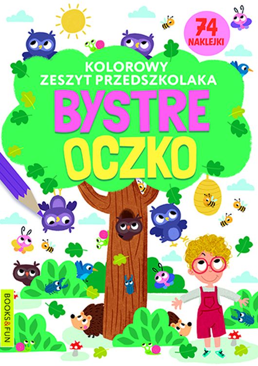Image of Bystre oczko. Kolorowy zeszyt przedszkolaka