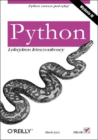 Image of Python. Leksykon kieszonkowy wyd. 4 kieszonkowe