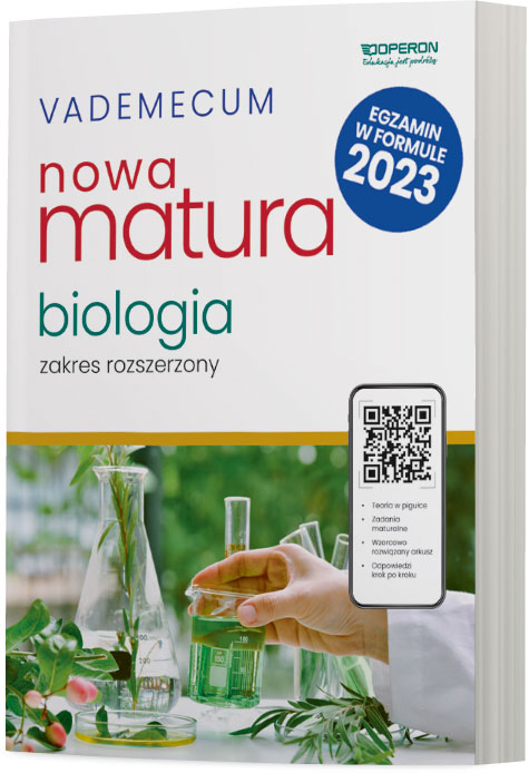 Image of Nowa matura 2023 Biologia Vademecum zakres rozszerzony