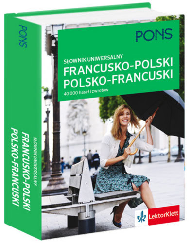Image of Słownik uniwersalny francusko-polski, polsko-francuski PONS 40 000 haseł i zwrotów