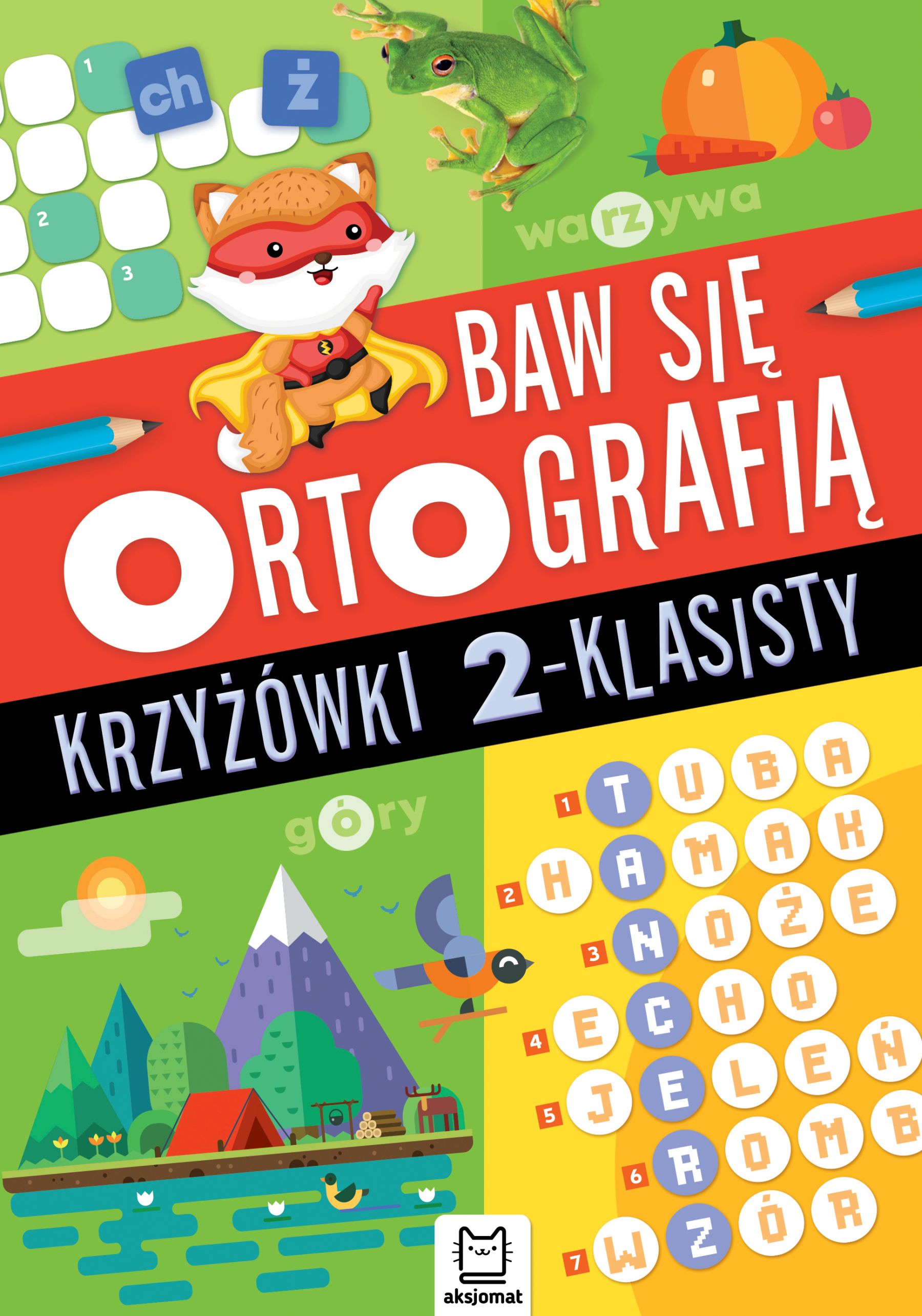 Image of Krzyżówki 2-klasisty. Baw się ortografią