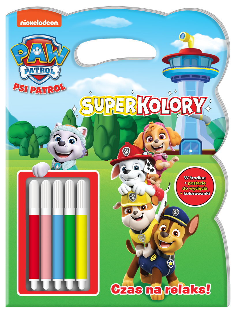 Image of Czas na relaks. Psi Patrol. SuperKolory