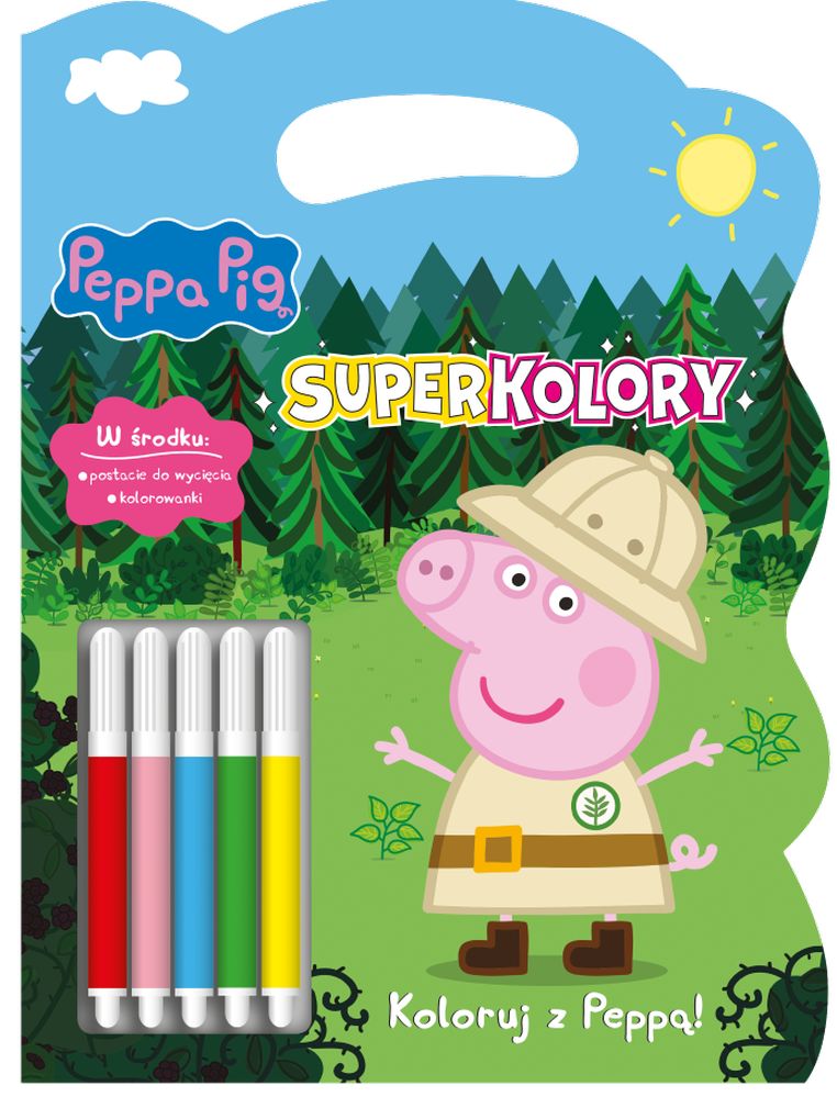 Image of Koloruj z Peppą! Świnka Peppa. SuperKolory
