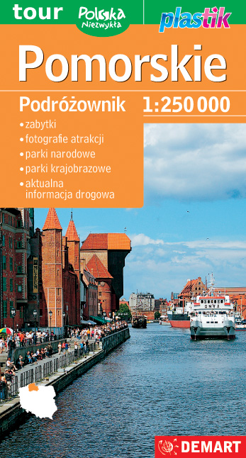 Image of Pomorskie. Podróżownik 1:250 000