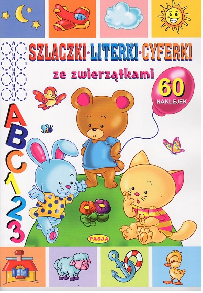 Image of Szlaczki, literki, cyferki ze zwierzątkami