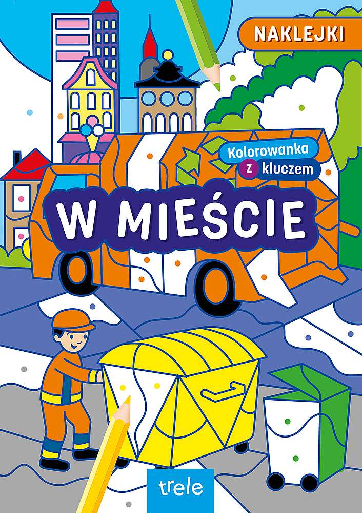 Image of Kolorowanki z kluczem. W mieście
