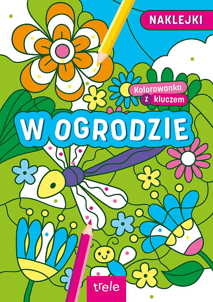 Image of Kolorowanki z kluczem. W ogrodzie