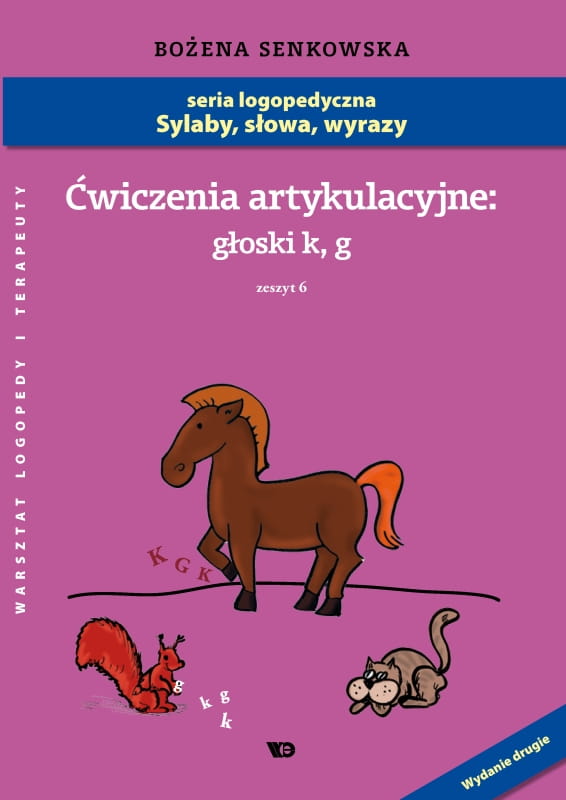 Image of Ćwiczenia artykulacyjne Zeszyt 6 Głoski k, g