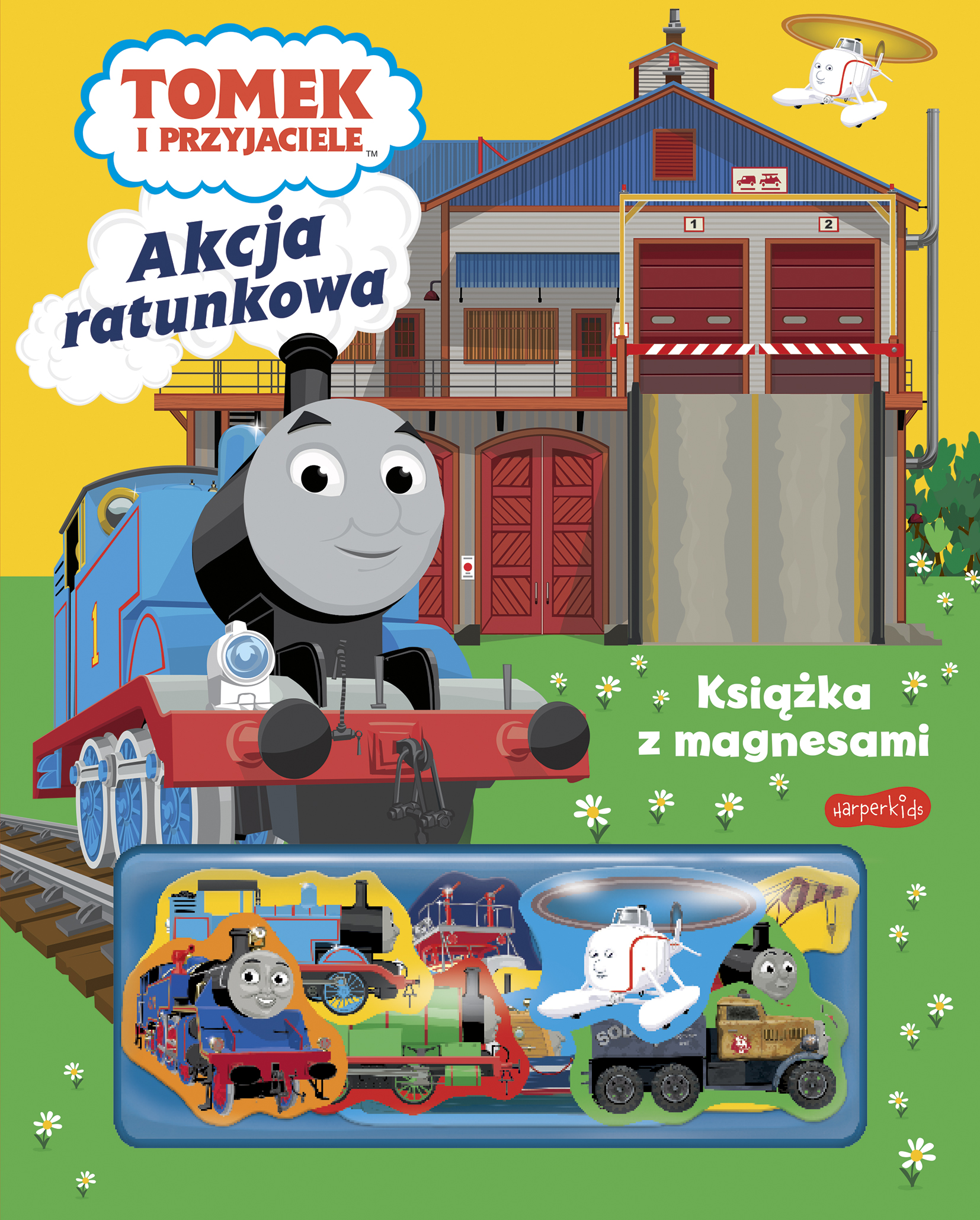 Image of Akcja ratunkowa. Tomek i przyjaciele. Książka z magnesami