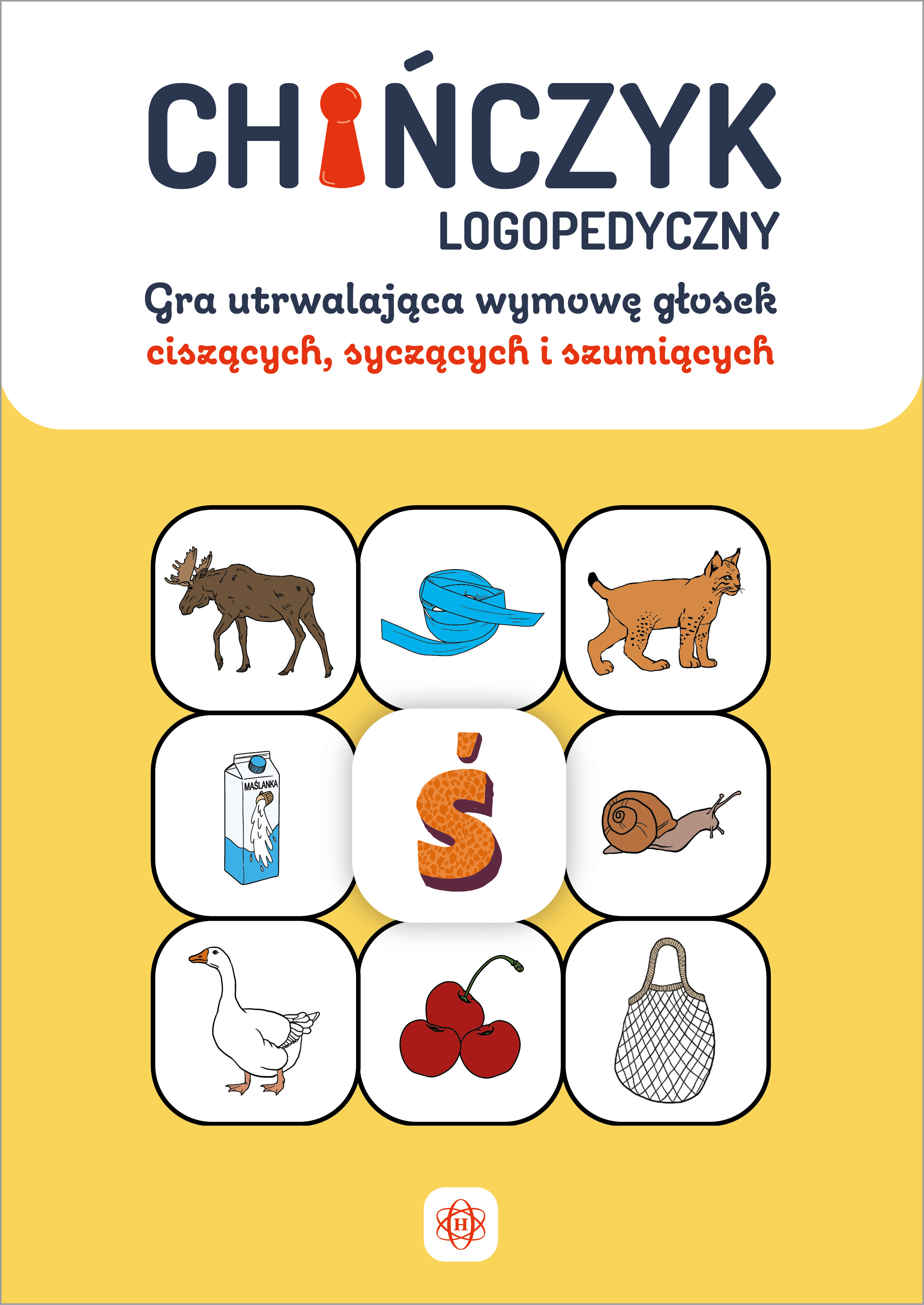 Image of Chińczyk logopedyczny gra utrwalająca wymowę głosek ciszących, syczących i szumiących