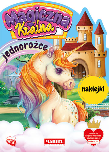 Image of Jednorożce z naklejkami. Magiczna kraina