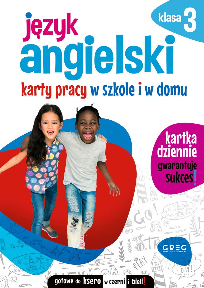 Image of Język angielski. Karty pracy w szkole i w domu. Klasa 3