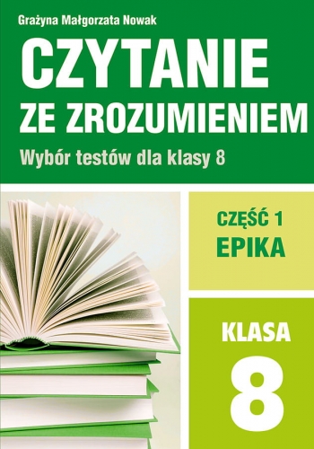 Image of Czytanie ze zrozumieniem dla klasy 8/1