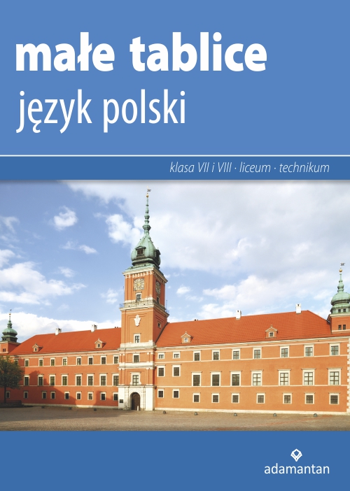 Image of Język polski. Małe tablice