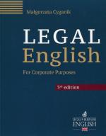 Image of Legal english for corporate purposes