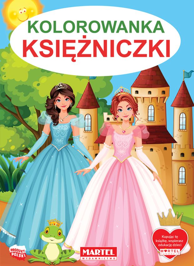 Image of Księżniczki. Kolorowanka