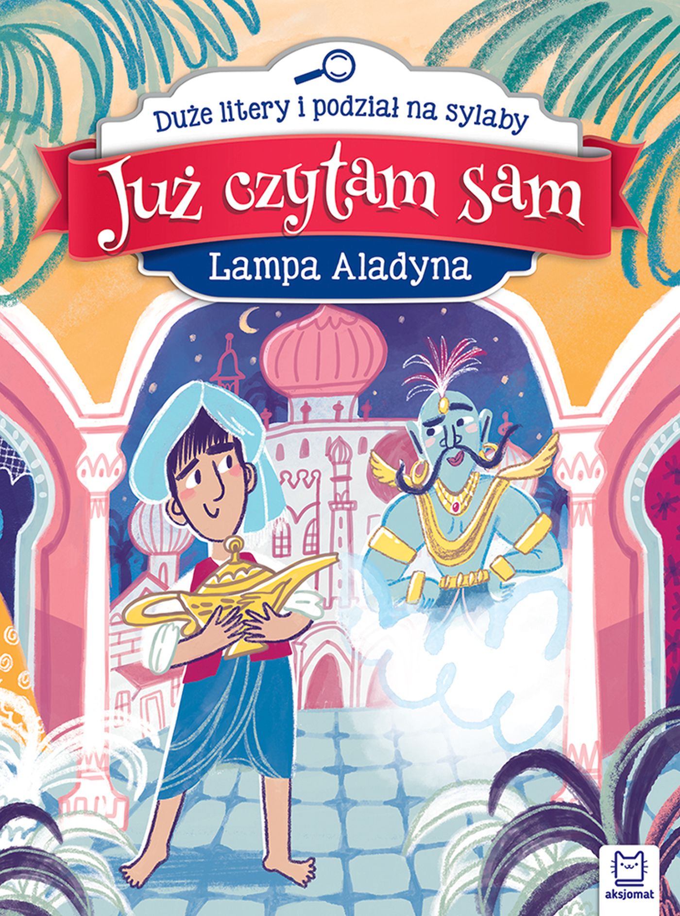 Image of Lampa Aladyna. Już czytam sam. Duże litery i podział na sylaby