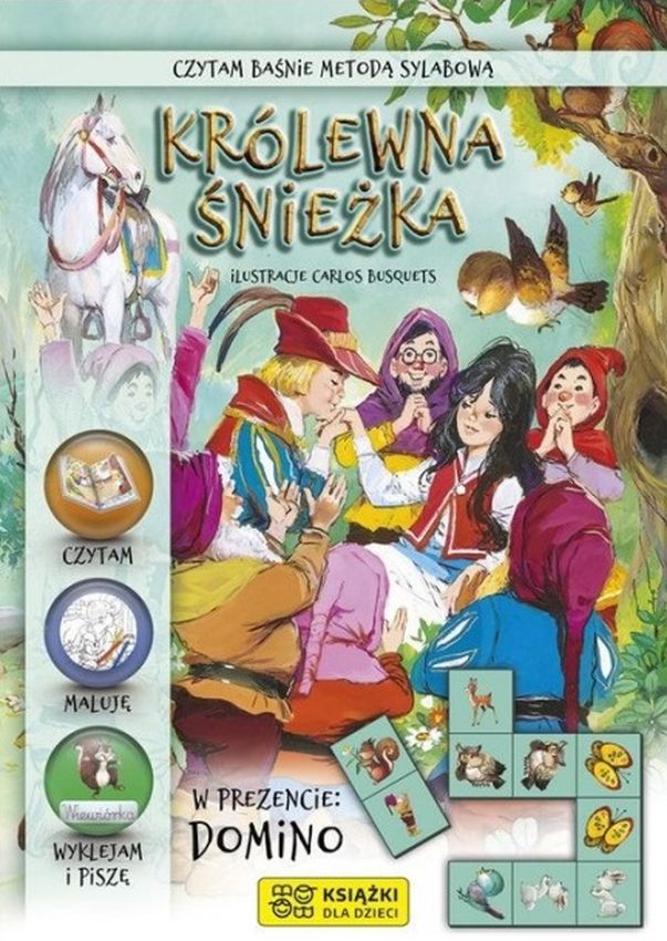 Image of Królewna Śnieżka. Czytam baśnie metodą sylabową