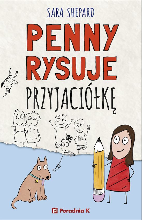 Image of Penny rysuje przyjaciółkę