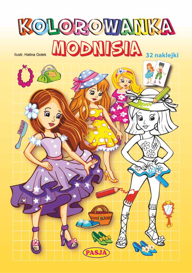 Image of Kolorowanka modnisia