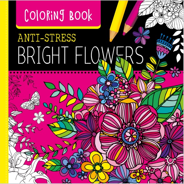 Image of Kolorowanka antystresowa 250x250 36 stron TW Bright Flowers