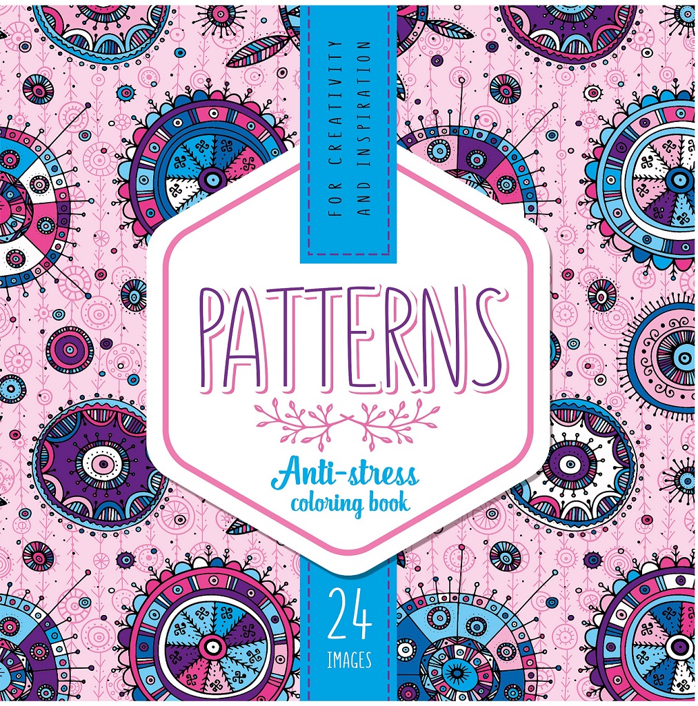 Image of Kolorowanka antystresowa 200x200 12 kartek BR Patterns