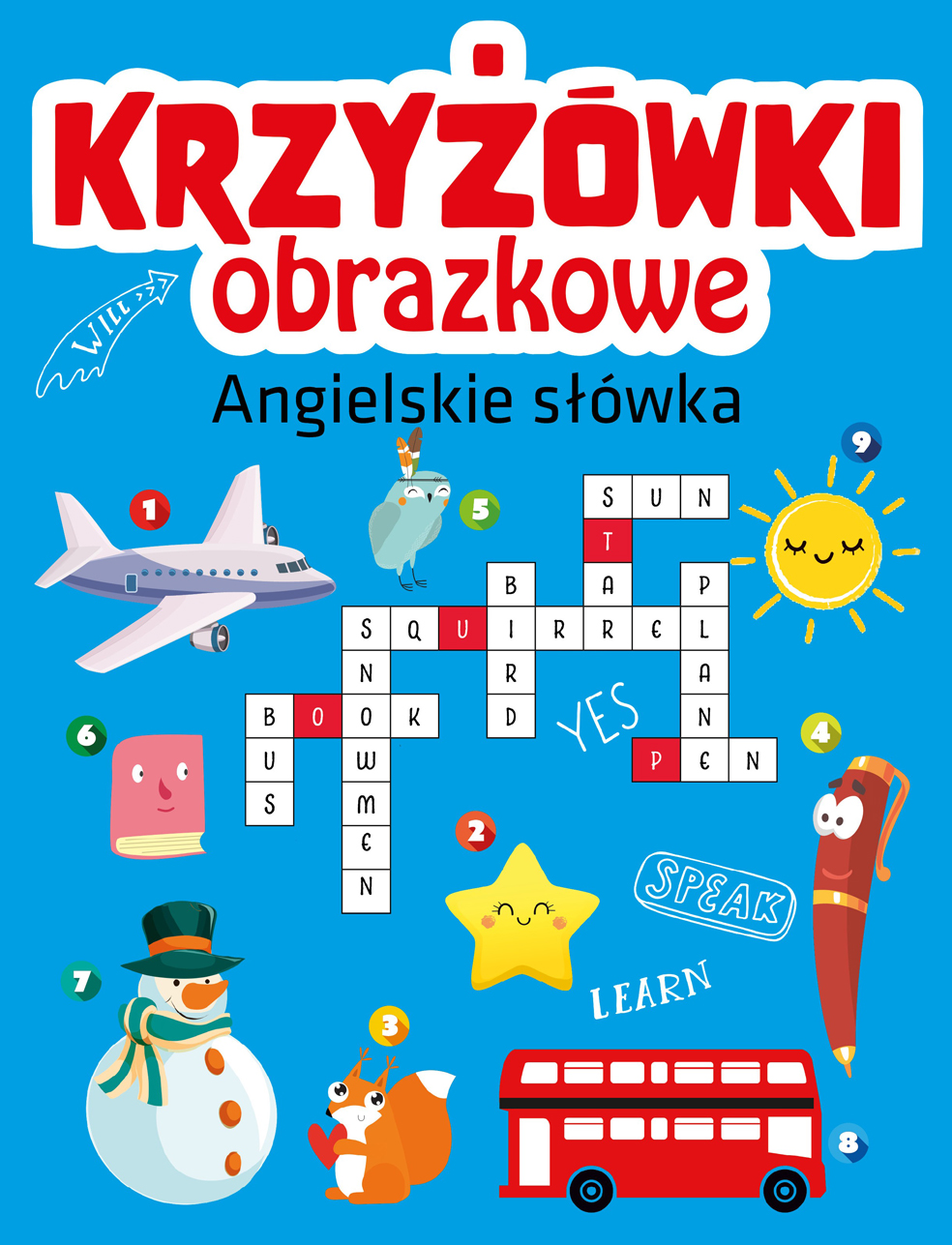 Image of Angielskie słówka. Krzyżówki obrazkowe