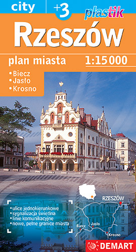 Image of Rzeszów 1:15 000 plan miasta