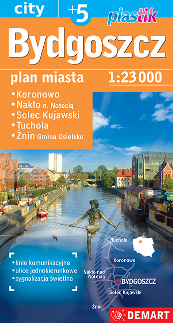 Image of Bydgoszcz 1:23 000 plan miasta